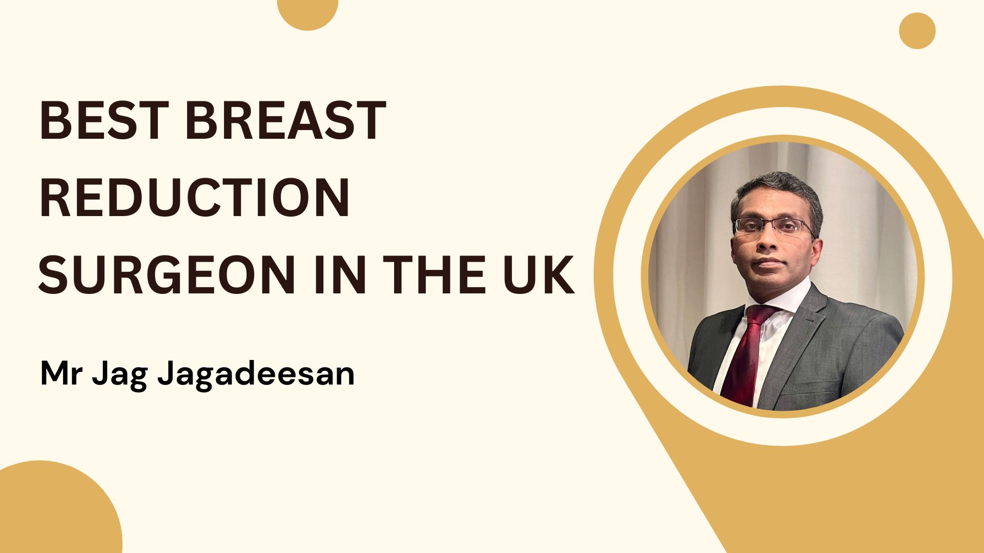 best breast reduction surgeon in the uk